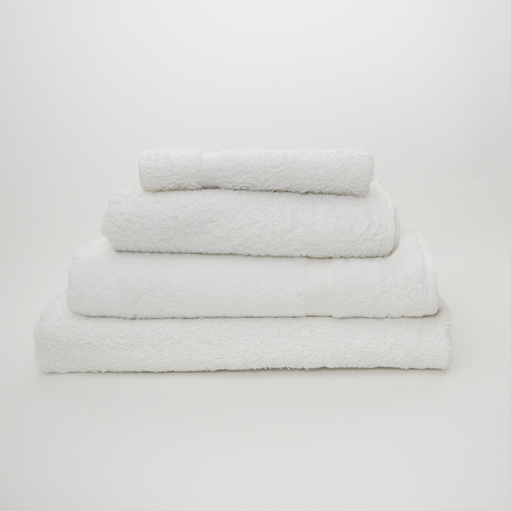 Everest Hand Towel White - 12PK