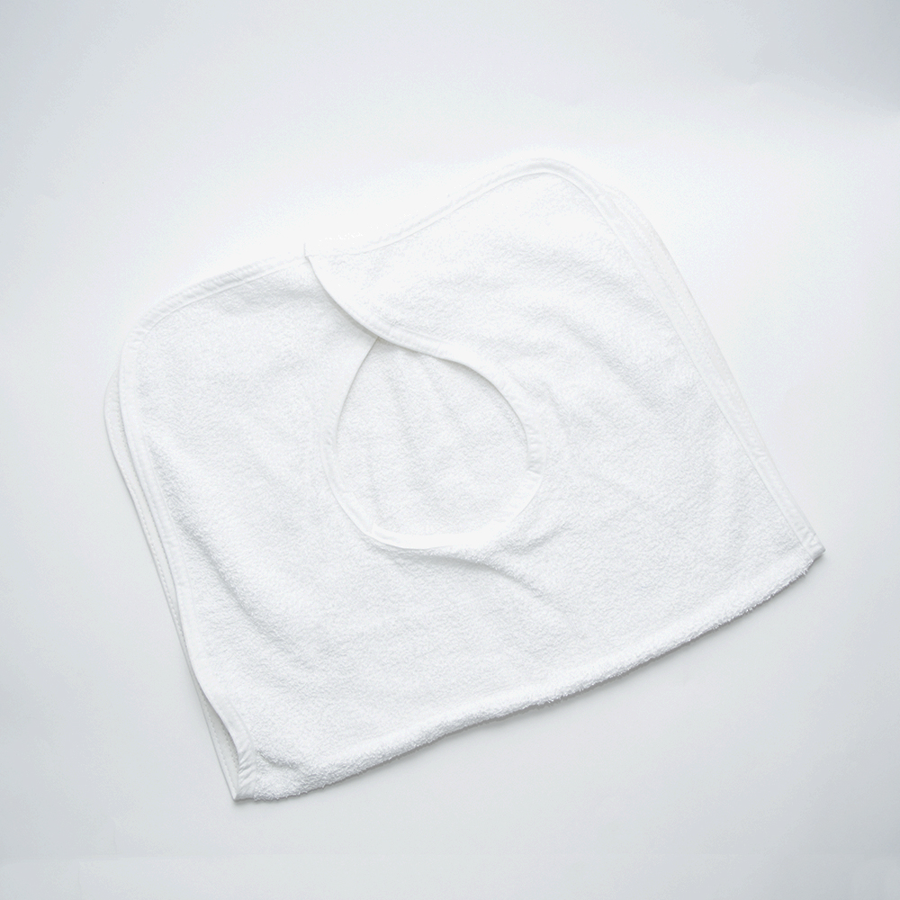 Terry with velcro closure white