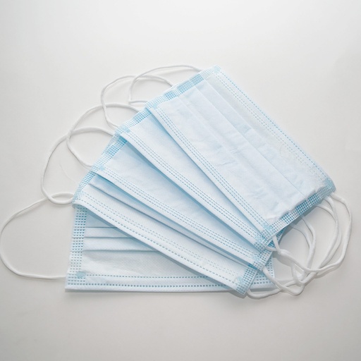 [60-MASK-FACE] Daily Defense Disposable Face Mask- 50-PK