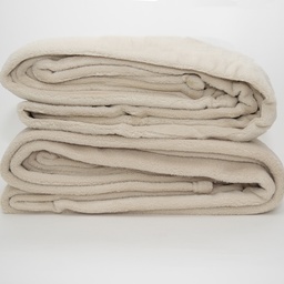 [304-PLUSHT] Microtex® Microfiber Plush Blanket - (Tan) (Queen)