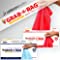 [60MR-COMBO] OFG Products Grab A Rag All Purpose Microfiber Rags (1 Red 50 Pack & 1 Blue 50 Pack)