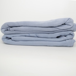 [301-JEWELBLUE] TWIN JEWEL WEAVE BLANKET - Blue